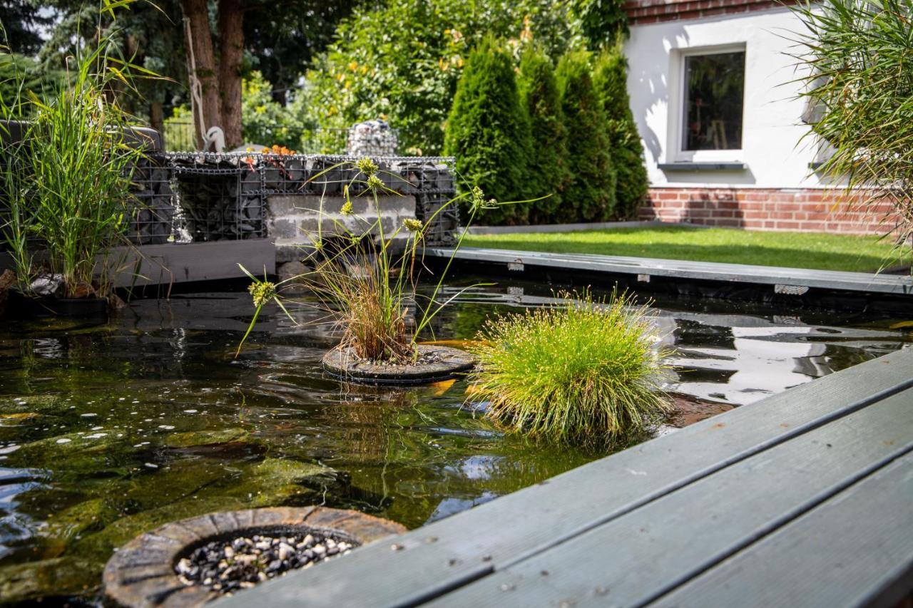 Unterschlupf Radeberg Mit Garten & Whirlpool Esterno foto